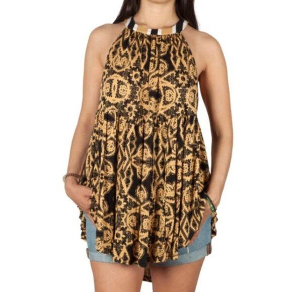 Free People Black Mimi Tunic - Picture 1 of 7